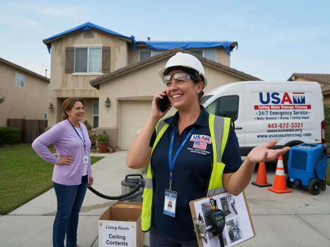 Ceiling Water Damage Restoration Hubertus, WI FAQs